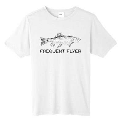 Frequent Flyer Trout Fishing Fly Fishing Tall Fusion ChromaSoft Performance T-Shirt