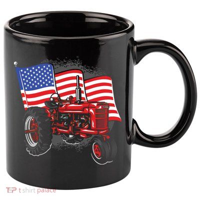 Farm Farmers Tractor Farming Truck 11oz C Handle Ceramic Mug