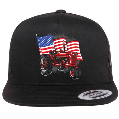 Farm Farmers Tractor Farming Truck Flatbill Hat
