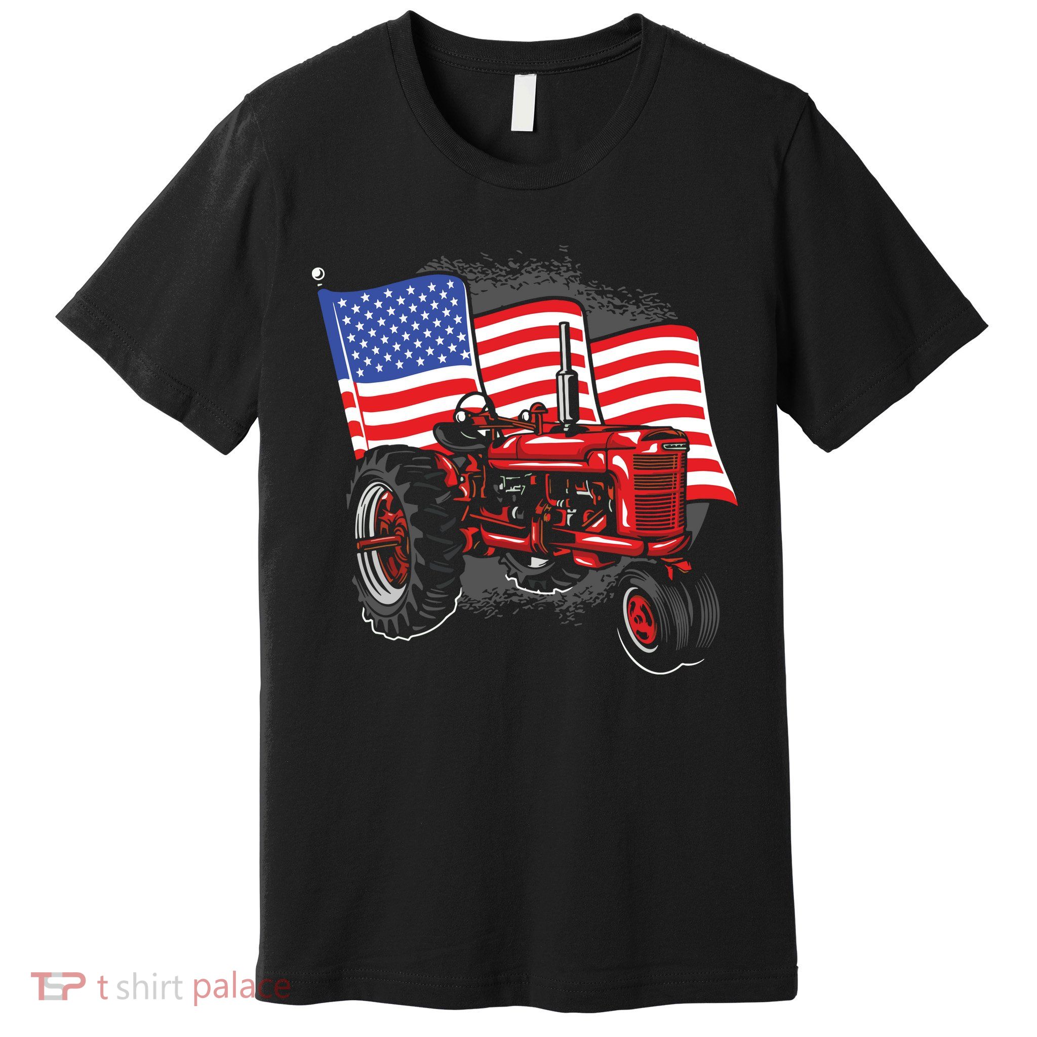 Farm Farmers Tractor Farming Truck Premium T-Shirt