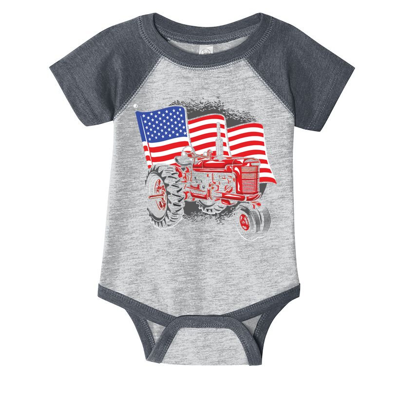 Farm Farmers Tractor Farming Truck Infant Baby Jersey Bodysuit