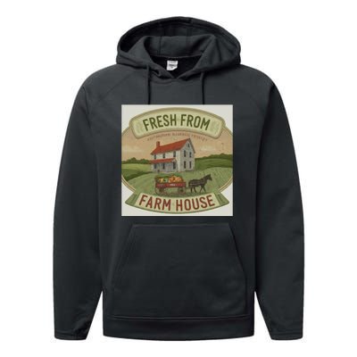 Fresh From The Farm House Performance Fleece Hoodie