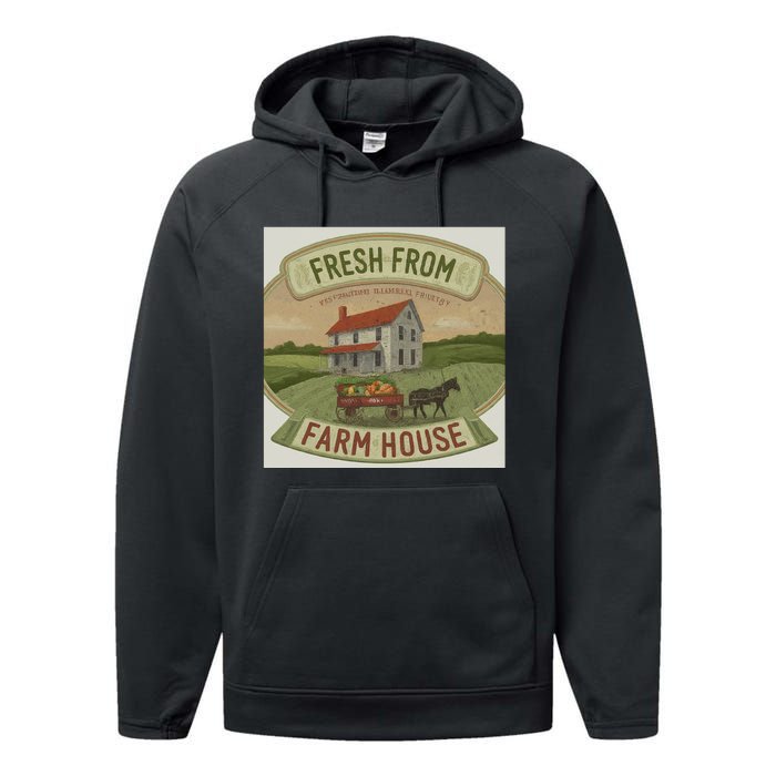 Fresh From The Farm House Performance Fleece Hoodie