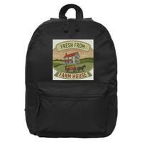 Fresh From The Farm House 16 in Basic Backpack