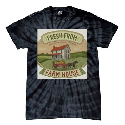 Fresh From The Farm House Tie-Dye T-Shirt