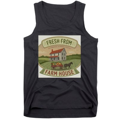 Fresh From The Farm House Tank Top