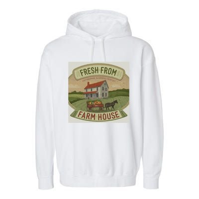 Fresh From The Farm House Garment-Dyed Fleece Hoodie