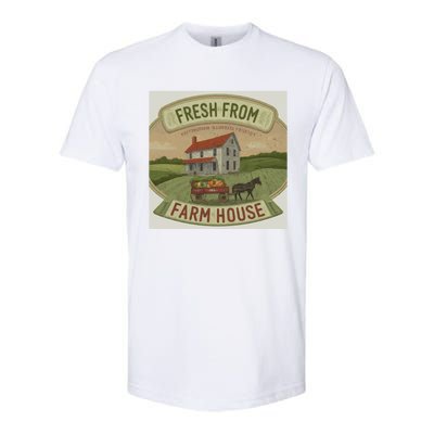 Fresh From The Farm House Softstyle CVC T-Shirt