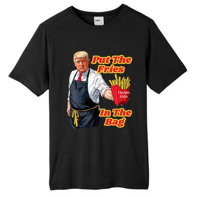 French Fries Trump Fast Food Put The Fries In The Bag 2024 Tall Fusion ChromaSoft Performance T-Shirt