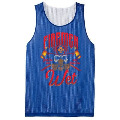 Fire Find Them Hot And Leave Them Wet Fire Departt Cool Gift Mesh Reversible Basketball Jersey Tank