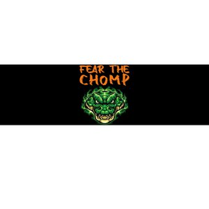 Florida Fear The Chomp Gator For Men And Women Bumper Sticker