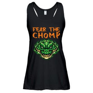 Florida Fear The Chomp Gator For Men And Women Ladies Essential Flowy Tank