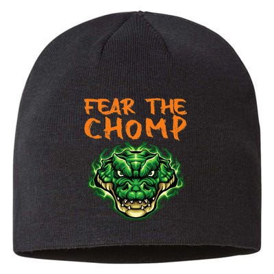 Florida Fear The Chomp Gator For Men And Women Sustainable Beanie