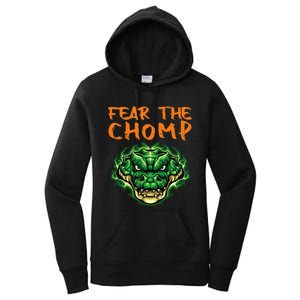 Florida Fear The Chomp Gator For Men And Women Women's Pullover Hoodie