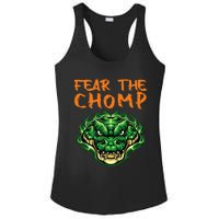 Florida Fear The Chomp Gator For Men And Women Ladies PosiCharge Competitor Racerback Tank