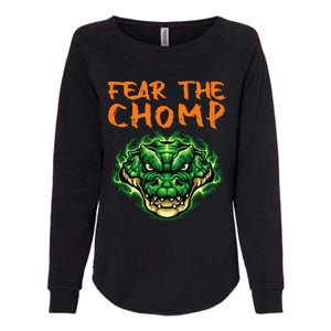 Florida Fear The Chomp Gator For Men And Women Womens California Wash Sweatshirt