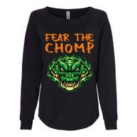 Florida Fear The Chomp Gator For Men And Women Womens California Wash Sweatshirt