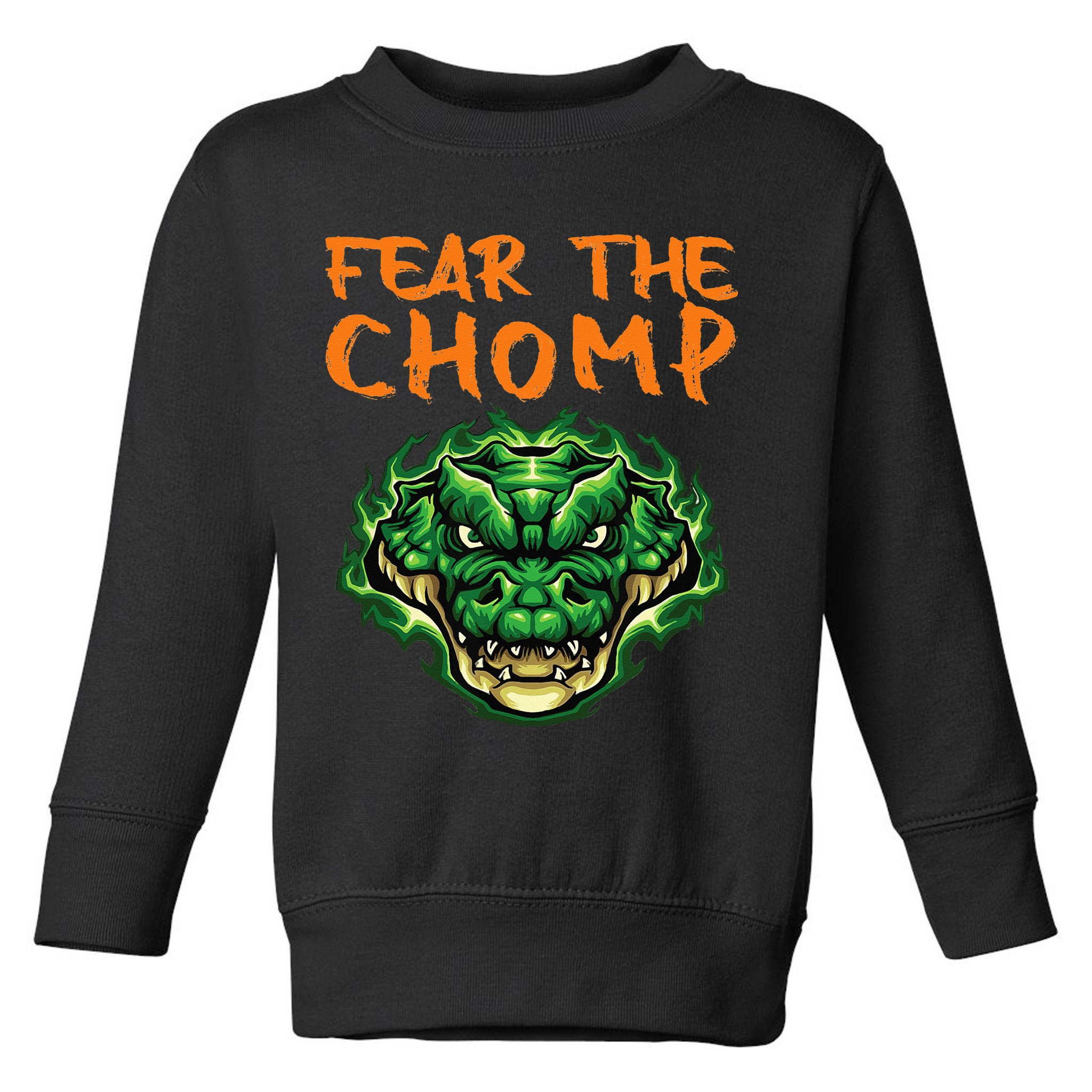 Florida Fear The Chomp Gator For Men And Women Toddler Sweatshirt