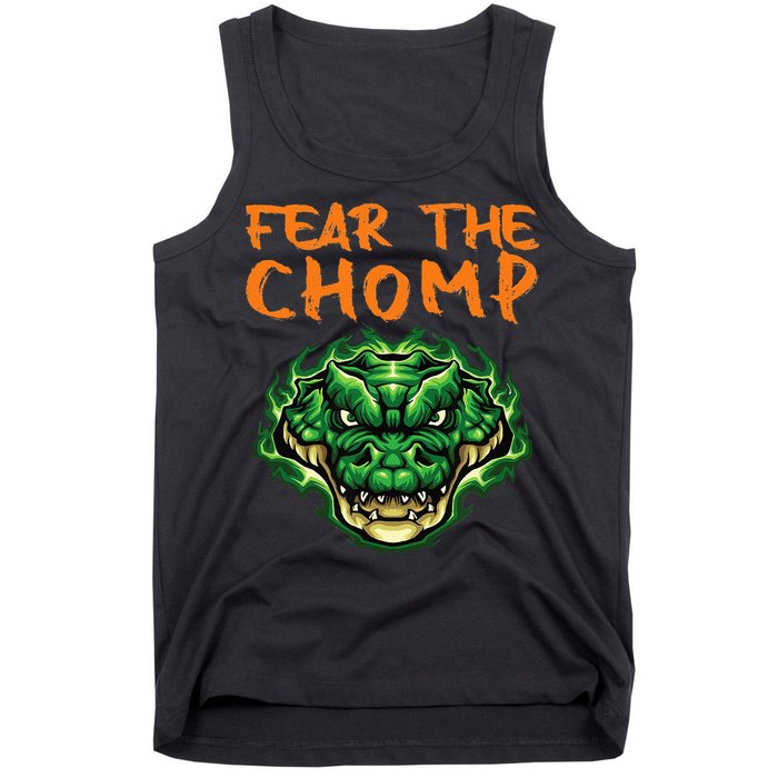 Florida Fear The Chomp Gator For Men And Women Tank Top