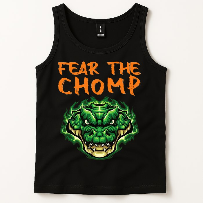 Florida Fear The Chomp Gator For Men And Women Tank Top