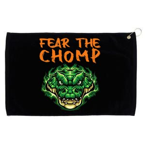 Florida Fear The Chomp Gator For Men And Women Grommeted Golf Towel