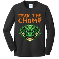 Florida Fear The Chomp Gator For Men And Women Kids Long Sleeve Shirt