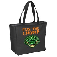 Florida Fear The Chomp Gator For Men And Women Zip Tote Bag