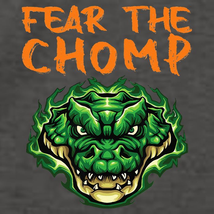 Florida Fear The Chomp Gator For Men And Women Vector Backpack