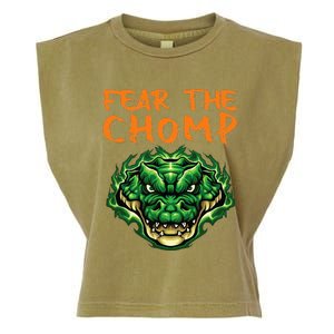 Florida Fear The Chomp Gator For Men And Women Garment-Dyed Women's Muscle Tee