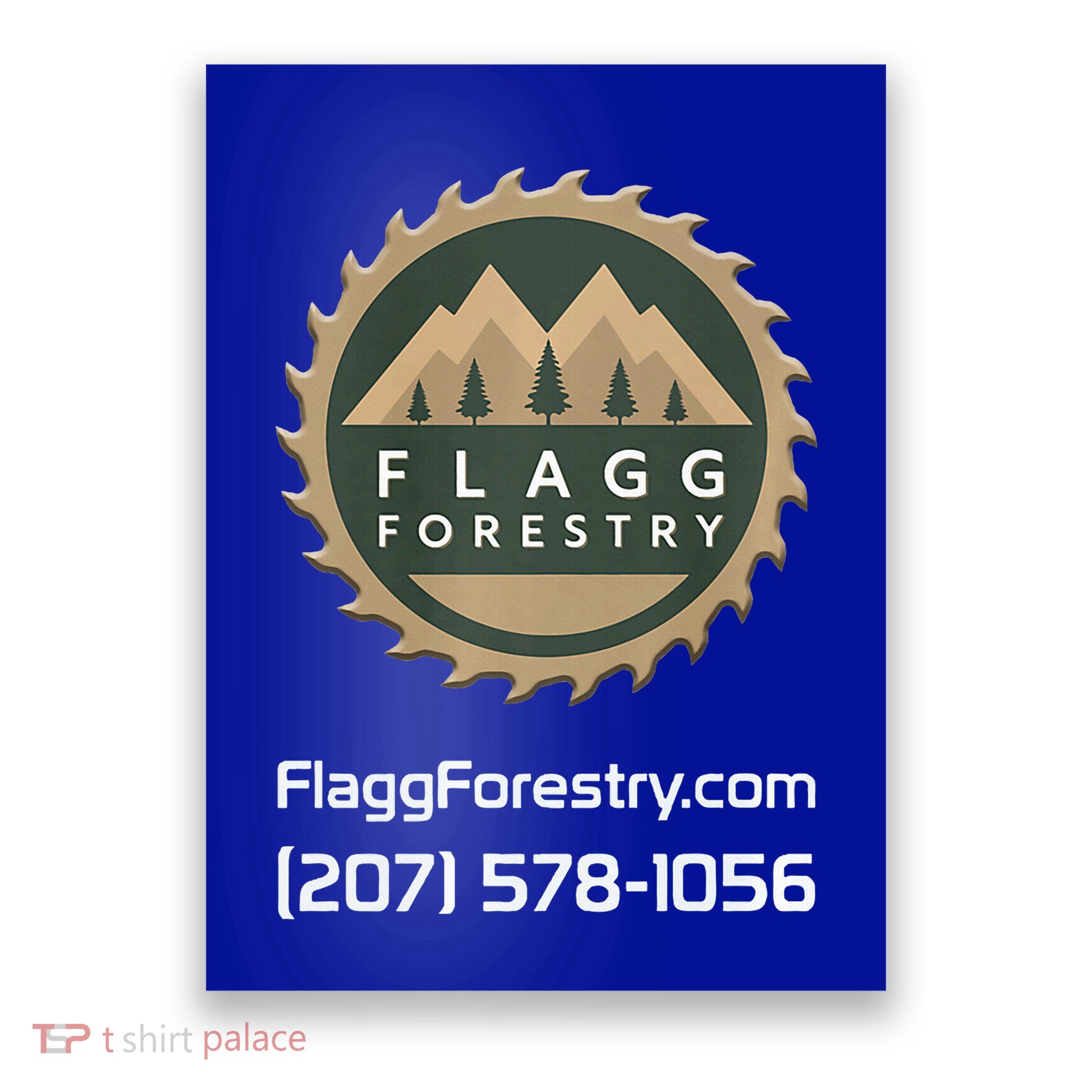 Flagg Forestry Tree Services Poster