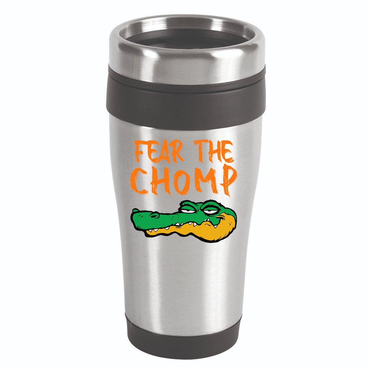 Florida Fear The Chomp Gator 16oz Travel Tumbler