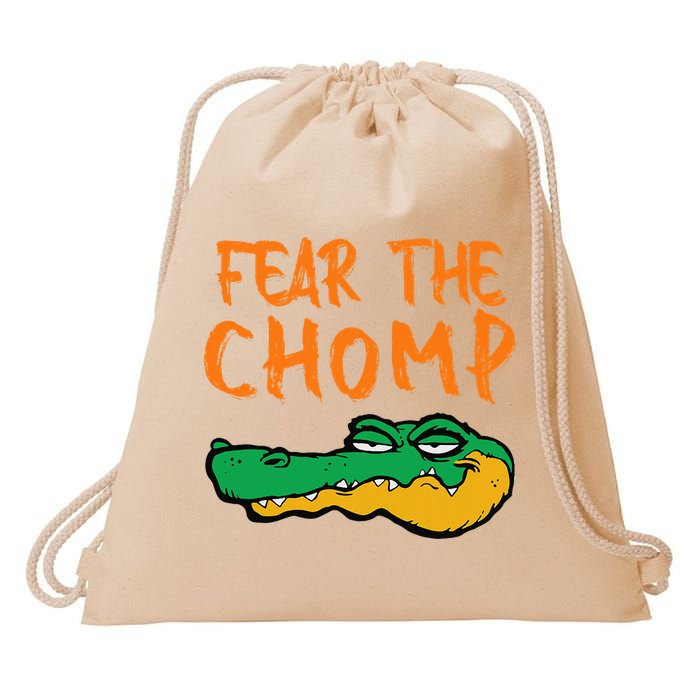 Florida Fear The Chomp Gator Drawstring Bag