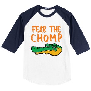 Florida Fear The Chomp Gator Baseball Sleeve Shirt