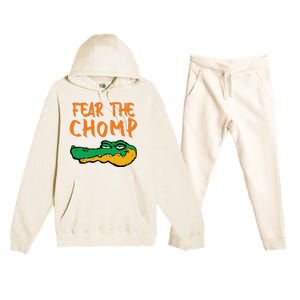 Florida Fear The Chomp Gator Premium Hooded Sweatsuit Set