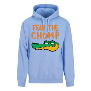 Florida Fear The Chomp Gator Unisex Surf Hoodie