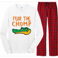 Florida Fear The Chomp Gator Long Sleeve Pajama Set