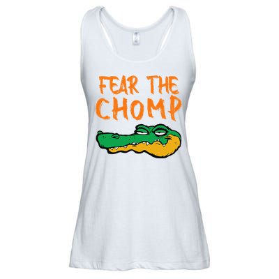 Florida Fear The Chomp Gator Ladies Essential Flowy Tank