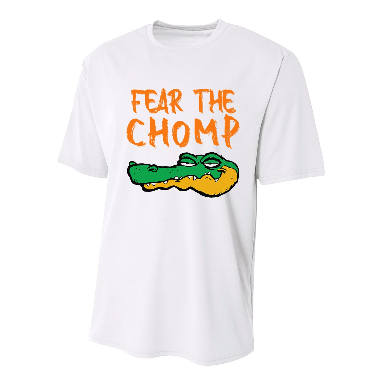 Florida Fear The Chomp Gator Youth Performance Sprint T-Shirt