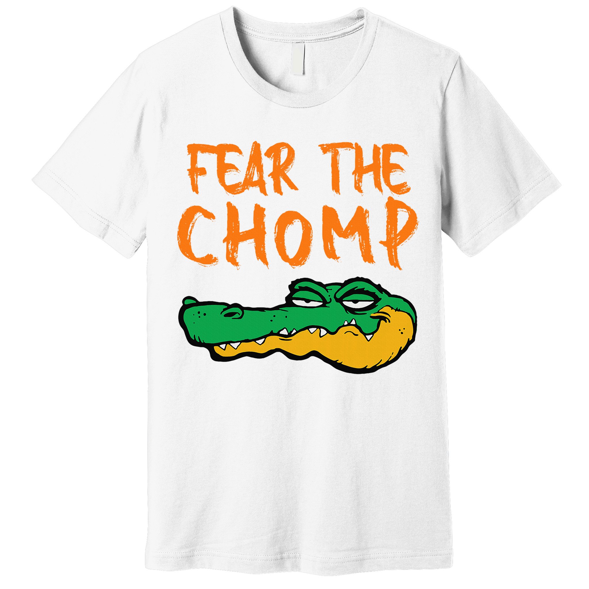 Florida Fear The Chomp Gator Premium T-Shirt