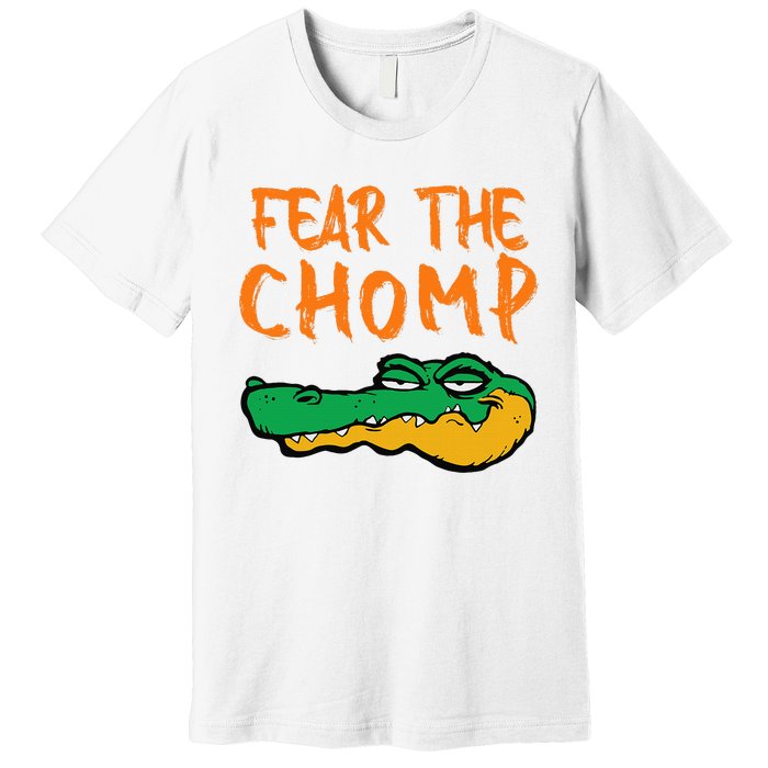 Florida Fear The Chomp Gator Premium T-Shirt