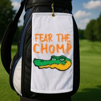 Florida Fear The Chomp Gator Golf Towel