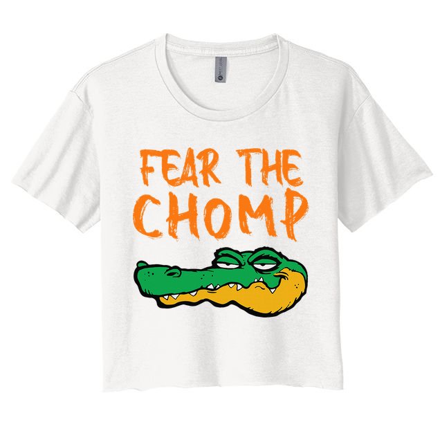 Florida Fear The Chomp Gator Crop Top
