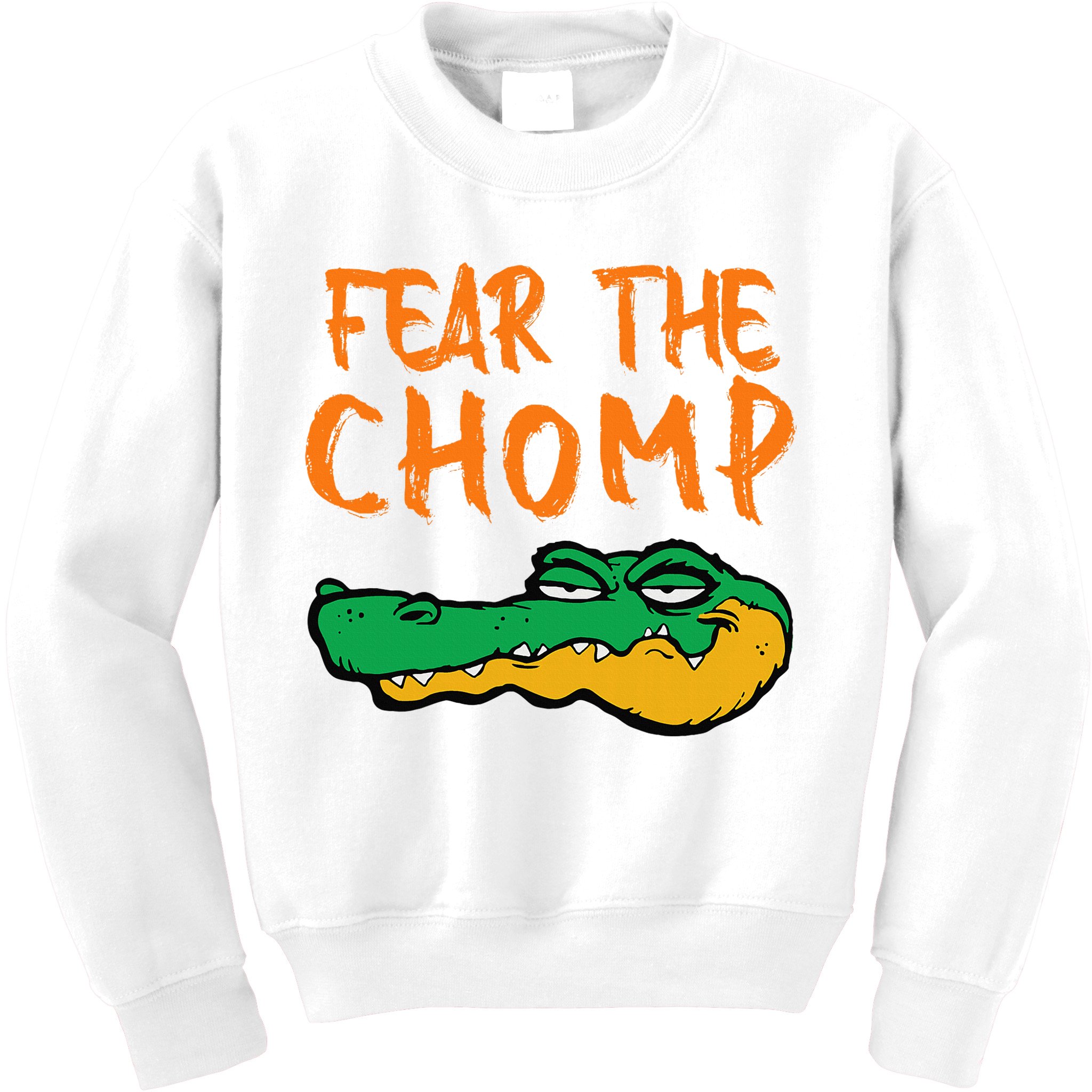Florida Fear The Chomp Gator Kids Sweatshirt