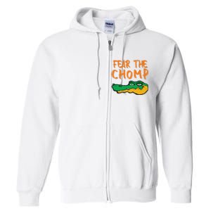 Florida Fear The Chomp Gator Full Zip Hoodie