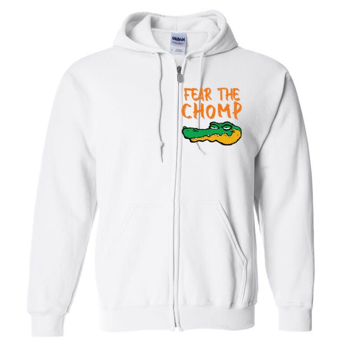 Florida Fear The Chomp Gator Full Zip Hoodie