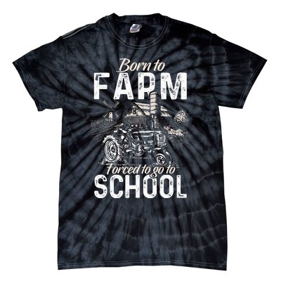 Funny Farmer Tractor Tractor Lover Rancher Tie-Dye T-Shirt