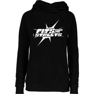 Fits From The Streets Womens Funnel Neck Pullover Hood