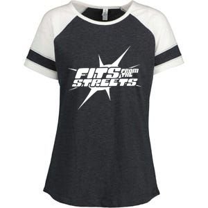 Fits From The Streets Enza Ladies Jersey Colorblock Tee