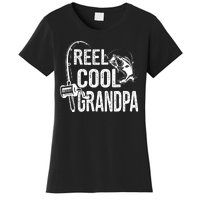 Funny Fishing Tee Vintage Reel Cool Grandpa Women's T-Shirt