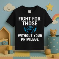 Fight For Those Without Your Privilege Toddler T-Shirt